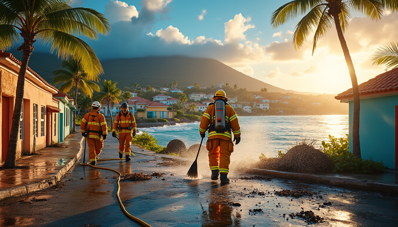 découvrez comment les services municipaux de baie-mahault s'organisent et se mobilisent pour effectuer le nettoyage après la trombe marine, garantissant la sécurité et le bien-être des habitants. informez-vous sur les actions mises en place pour restaurer la ville.