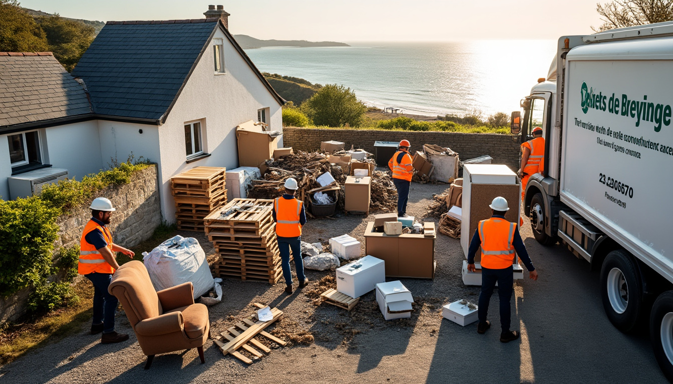 découvrez notre service efficace de débarras de gros volumes à treffiagat. que ce soit pour un déménagement, un nettoyage de maison ou la gestion de déchets, notre équipe professionnelle se charge de tout rapidement et proprement. contactez-nous pour une intervention sur mesure et sans tracas !